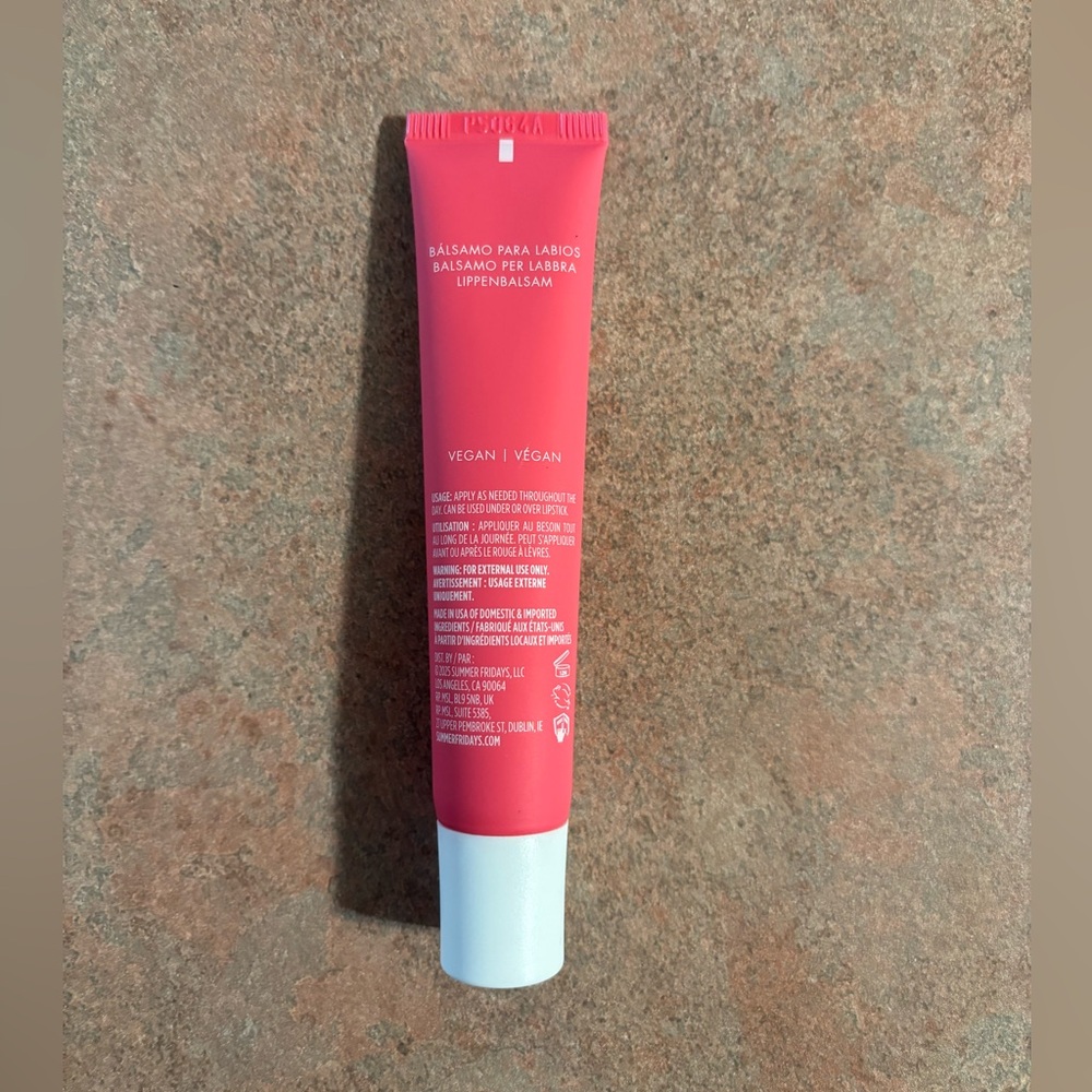 Summer Fridays Pink Guava Lip Butter Balm - Picture 2 of 5